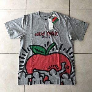 Uniqlo x SPRZNY x Keith Harring New York Big Apple